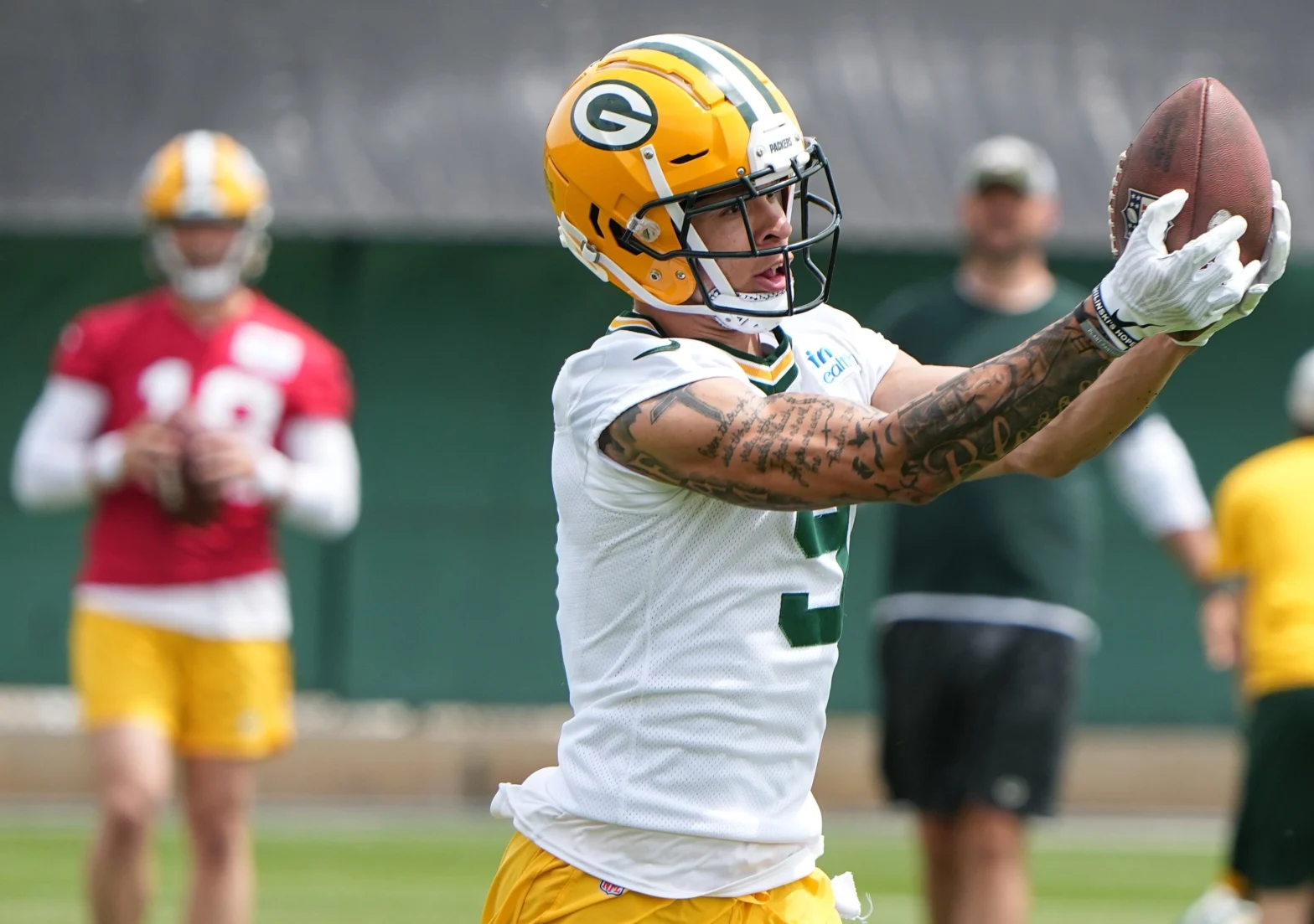 Packers Being Patient With Christian Watson